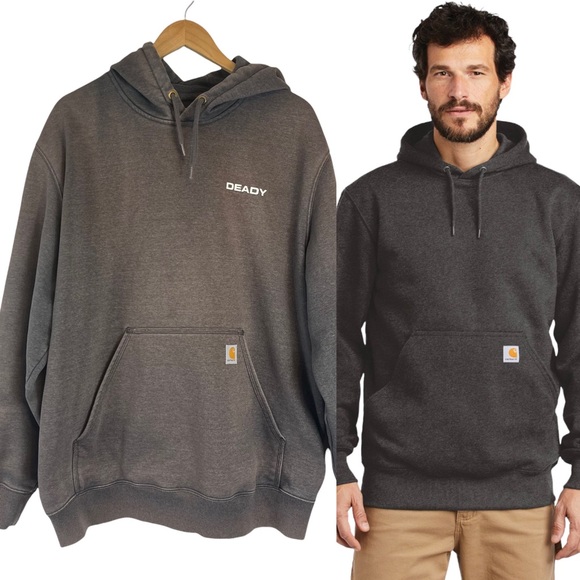 rain defender loose fit heavyweight sweatshirt carhartt